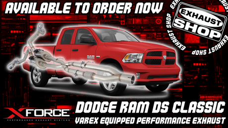 Xforce - Dodge Ram DS HEMI Classic VAREX Cat Back Exhaust - Available Now