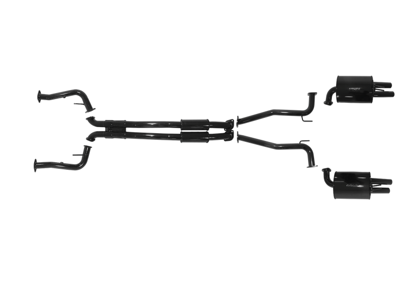 Pacemaker Twin 2.5" Performance Cat-Back Exhaust System for HSV VE E-Series E3 6.0L LS2 V8 Sedan 2010–2013 - PP5381-04