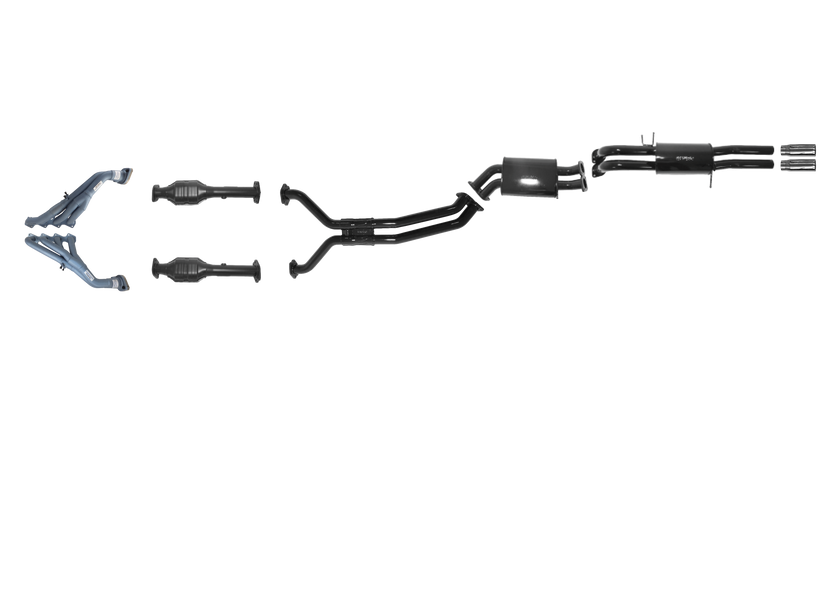 Pacemaker Full Exhaust with Tri-Y Headers for Ford Falcon BA BF XR8 GT Ute 5.4L V8 2002–2008 - PP4018-05