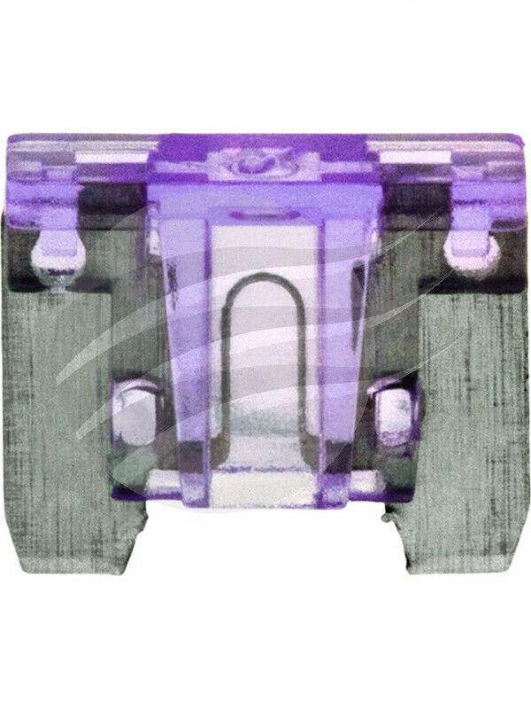Jaylec - Pack Of 10 Low Profile Mini Fuse 3 Amps Violet 58 Volts