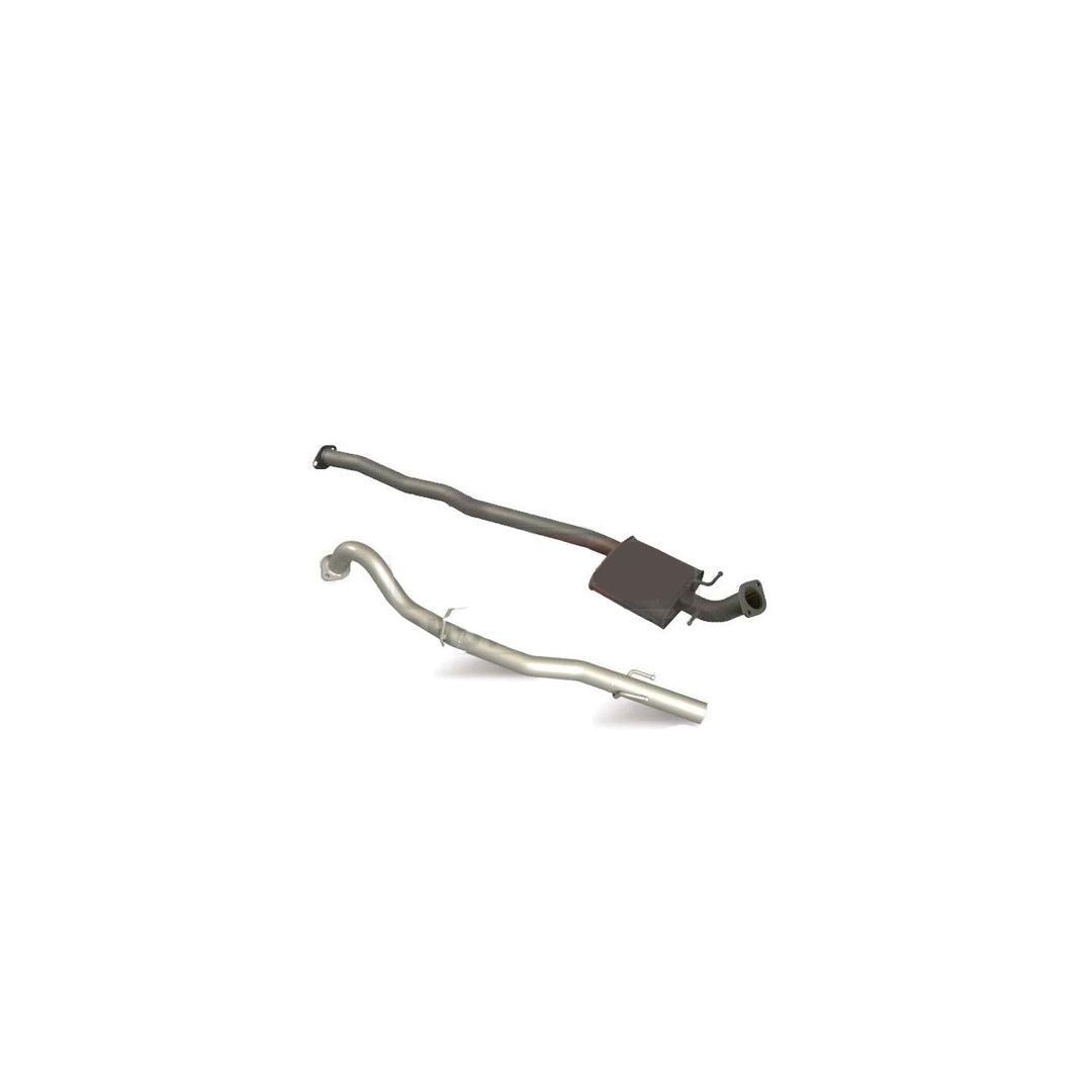 Berklee Performance - Holden Crewman/One Tonner Ute VY V6 2.5" Sports Exhaust With Tailpipe (PEX Exhaust)