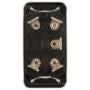 Jaylec - Switch Rocker Sealed On Off 12/24 Volts 20 Amps @ 12 Volts 10 Amps @24 Volts Red LED