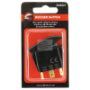 Jaylec - Switch Rocker Sealed Mom On/Off 12/24 Volts 20 Amps @ 12 Volts Green LED