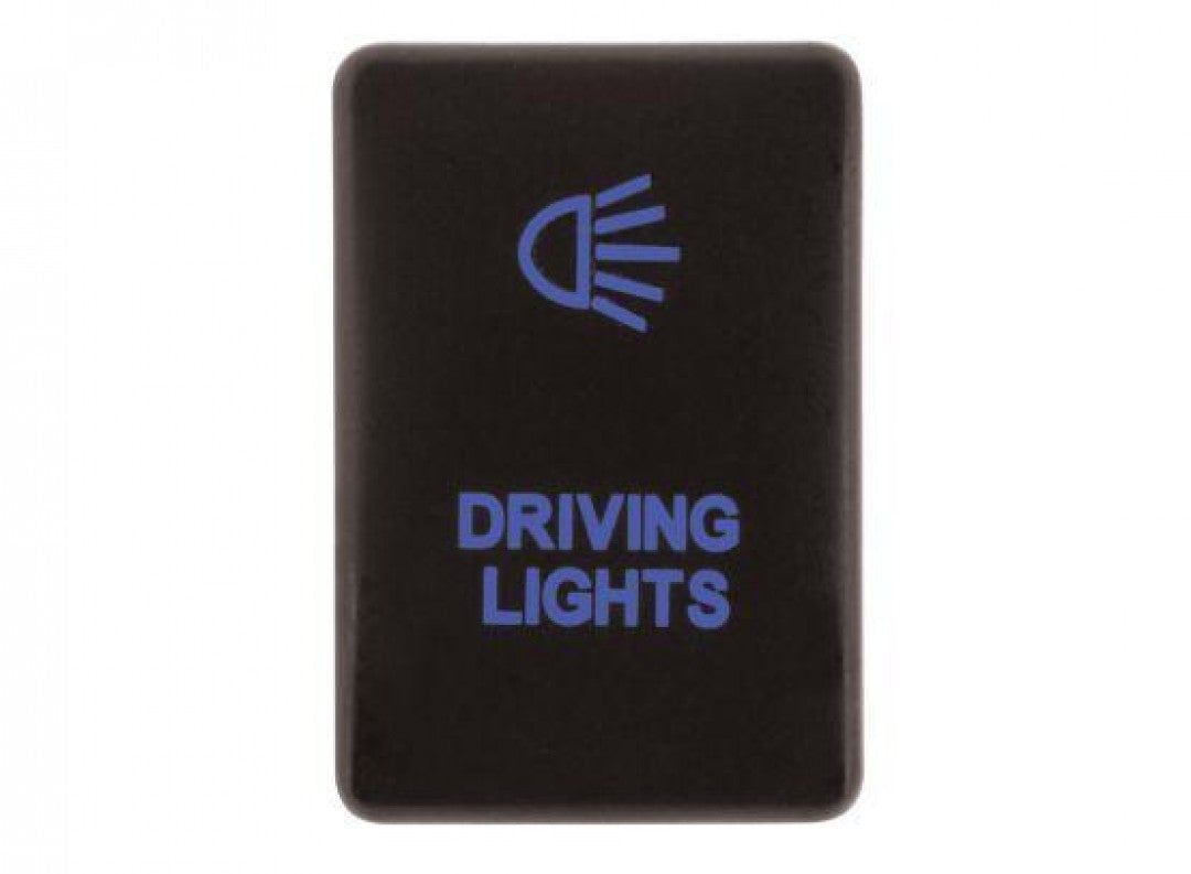 Hulk 4X4 - SWITCH PUSH BUTTON ON / OFF OE RPL 12V DRIVING LIGHT BLUE
