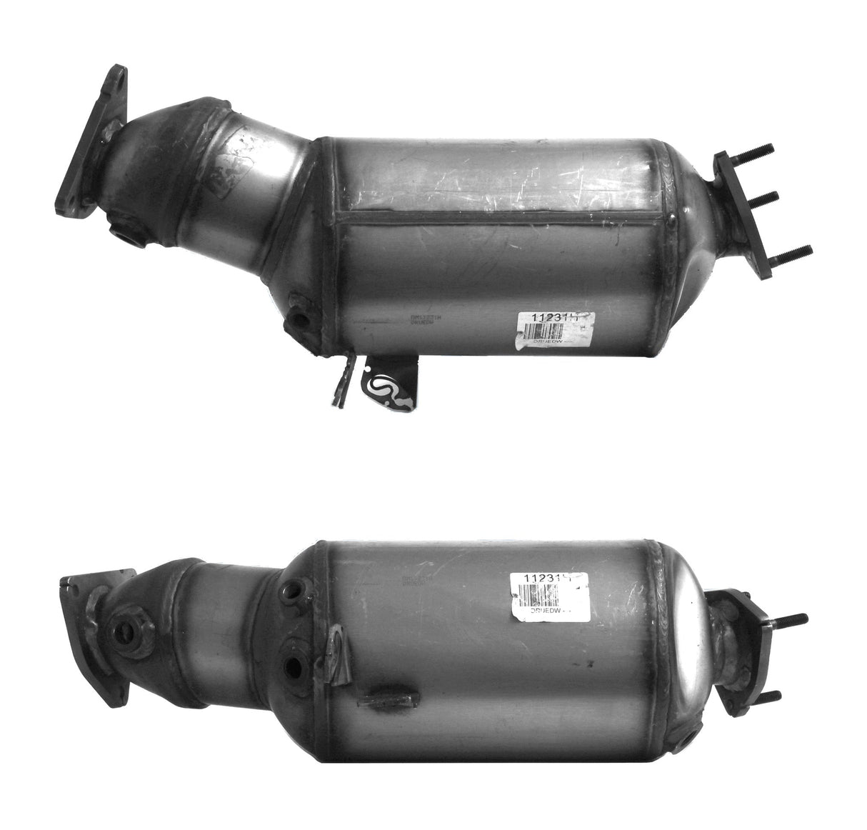 DPF/CAT Kit for Ford Focus LV, LW 2.0L TDCi – Euromax Diesel Particulate Filter