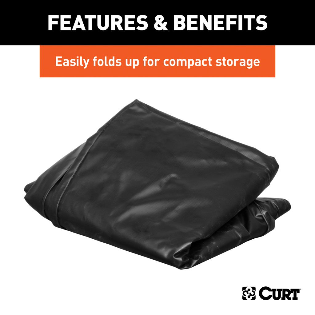 CURT - Weather-Resistant Vinyl Cargo Bag (96cm x 86cm x 46cm)