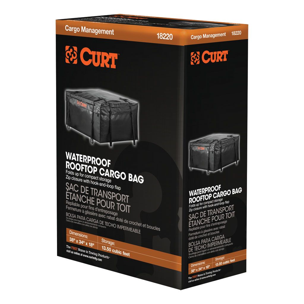 CURT - Weather-Resistant Vinyl Cargo Bag (96cm x 86cm x 46cm)