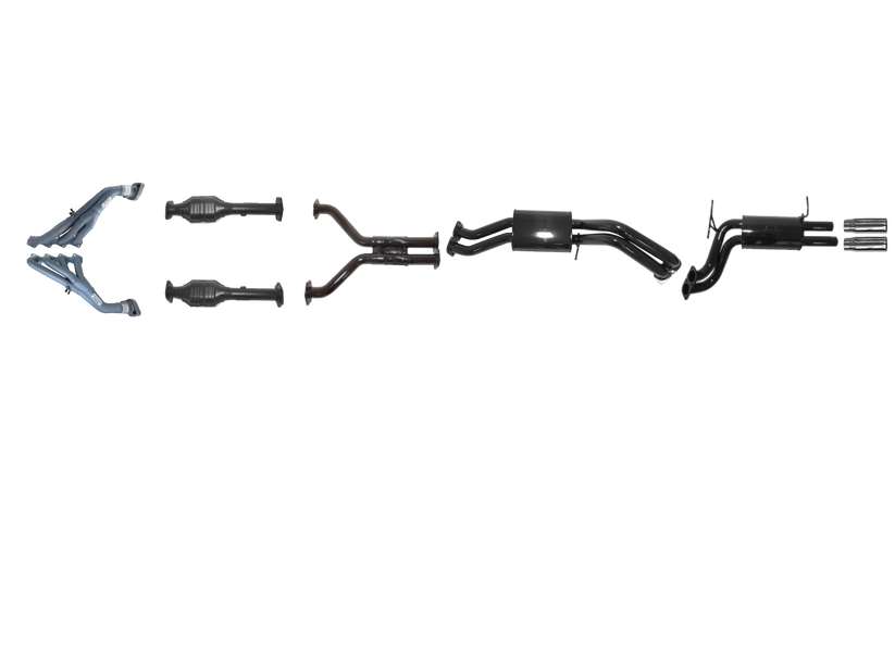 Pacemaker Full Exhaust with Tri-Y Headers for Ford Falcon BA BF XR8 GT 5.4L V8 2002–2008 - PP4018-01