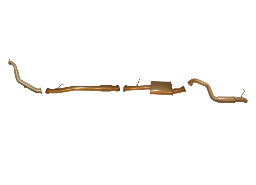 Pacemaker King Brown | 3" Turbo Back Exhaust Kit | Mitsubishi Challenger PB/PC 2.5L TD Manual | KB9200-XXMR