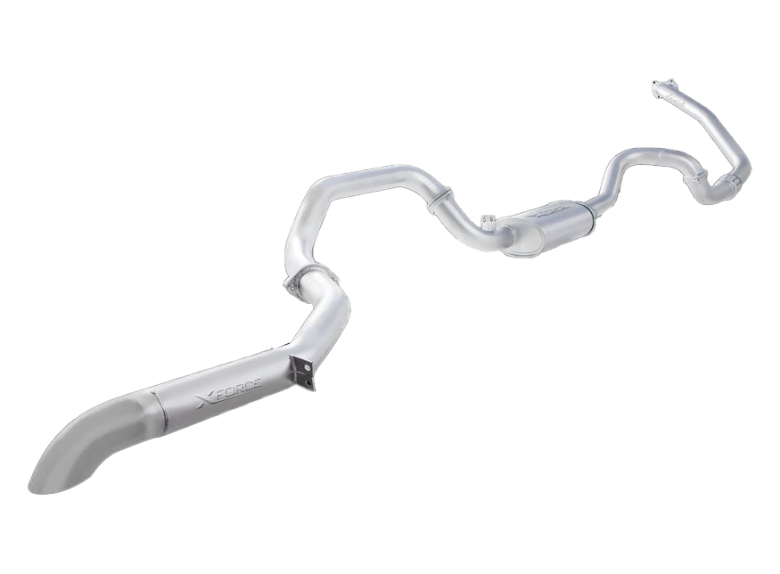 XForce | 3" Turbo Back Exhaust System No Cat | Toyota Landcruiser 80 Series 4.2L TD 1989–1998 | E4-TL80-02-TBS
