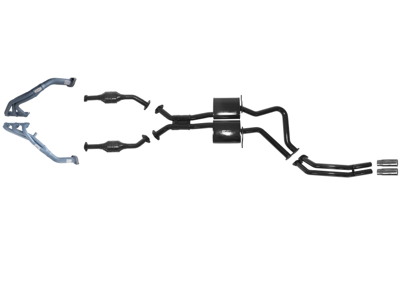 Pacemaker 2.5" Exhaust System for Holden VT VX VY 3.8L V6 Sedan 1997–2004 - PP5059-08 (Rear Pipe Only Variant)