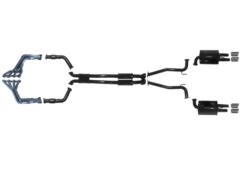 Pacemaker - Holden VE -VF 8 Cylinder 6.0L / 6.2L Gen IV, LS2, LS3, 1 3/4" Tuned Headers 3" Inch System