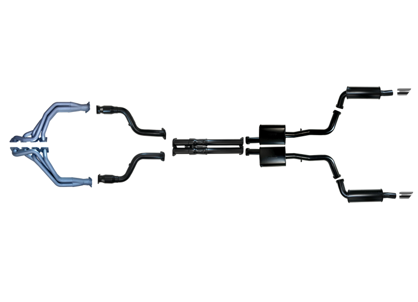 Pacemaker 3" Exhaust System with Headers for Chrysler 300C SRT 6.4L Hemi V8 2012–2022 - PP2634-52