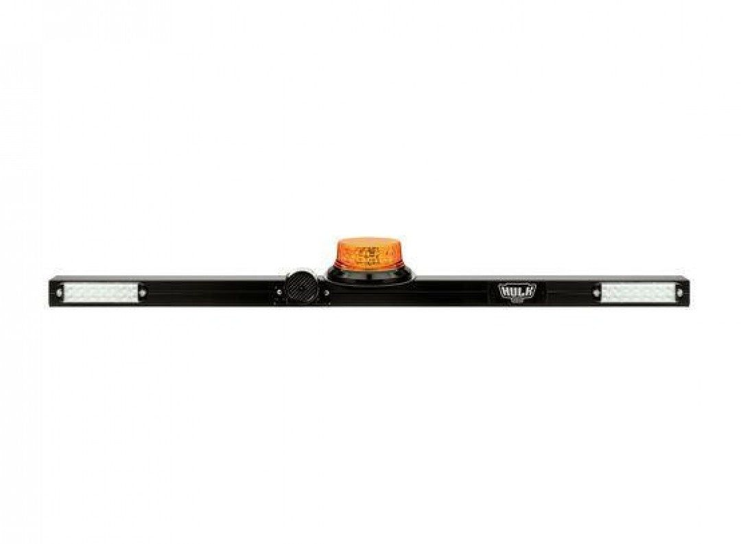 Hulk 4X4 - MINEBAR 1275mm 12/24v W/AMBER LED BEACON, 87db BRDBND ALRM