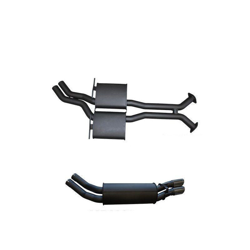 Manta | Dual 2.5″ Cat Back Muffler/Muffler | Holden HSV Monaro V2 5.7L V8 Coupe 2001–2004