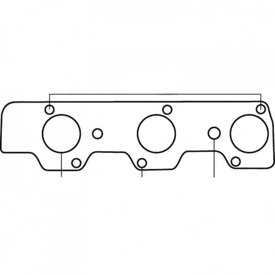 Mitsubishi Pajero NH, NF & NK, V6, Year 1988-1992, Mitsubishi Magna TR & TS, Mitsubishi 6G72 - Exhaust Manifold Gasket