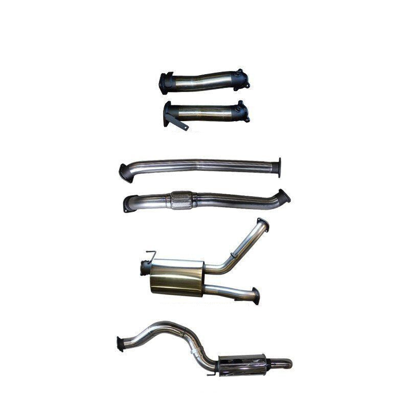 Manta | 3″ Turbo Back without Cats with Muffler, 4″ Exit | Toyota Landcruiser VDJ200 4.5L V8 Diesel Wagon 2007–2015