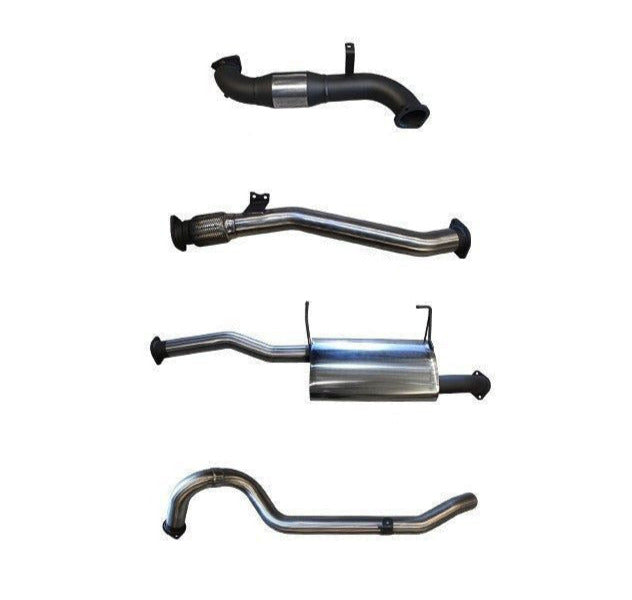 Manta | 3″ Turbo Back Exhaust with Cat Muffler | Nissan Patrol GU 3.0L Turbo Diesel Ute 2008–2017