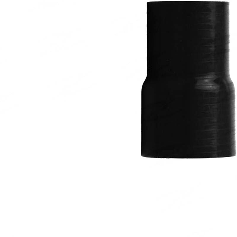 Silicone Hose - Inside Diameter 2-3/8" Inch (60mm) - 3" Inch (76mm), Black, Straight Reducer