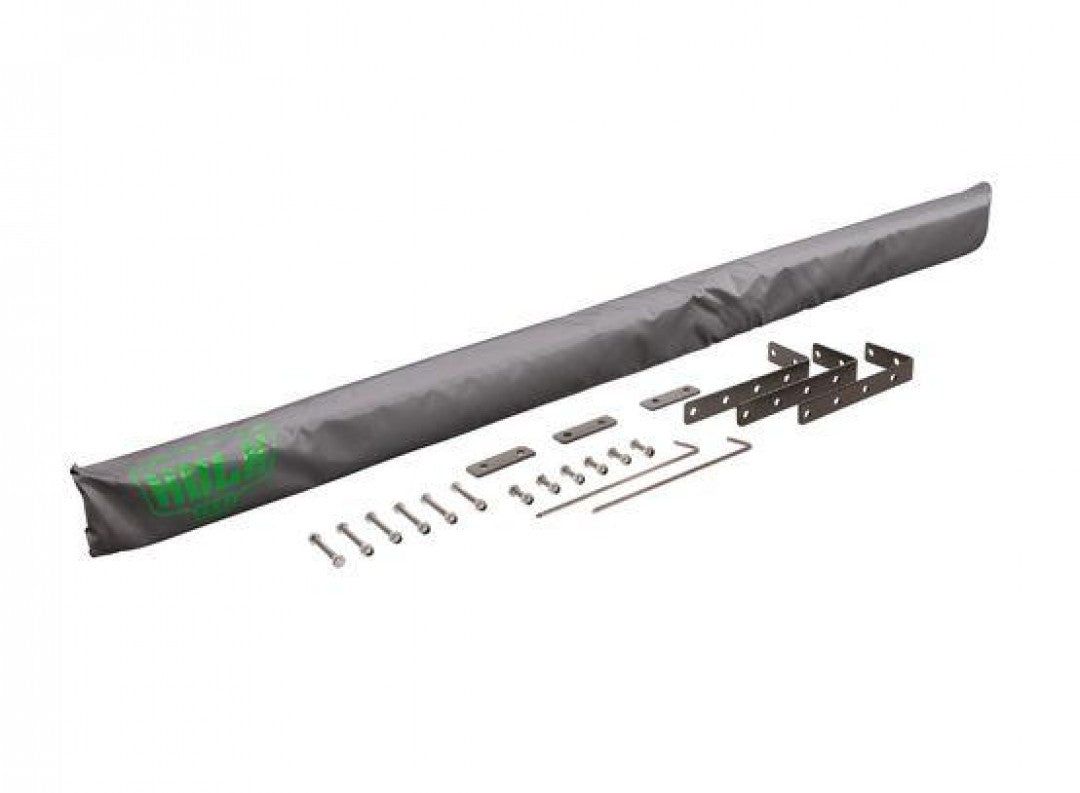 Hulk 4X4 - PULL OUT AWNING 2m x 2.5m GREY WITH STORAGE BAG & FITTING KIT