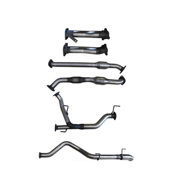 Manta | 2.5″ Dual into 3″ Turbo Back with Cats, No Mufflers & Dump Tip | Toyota Landcruiser VDJ200 2007–2015