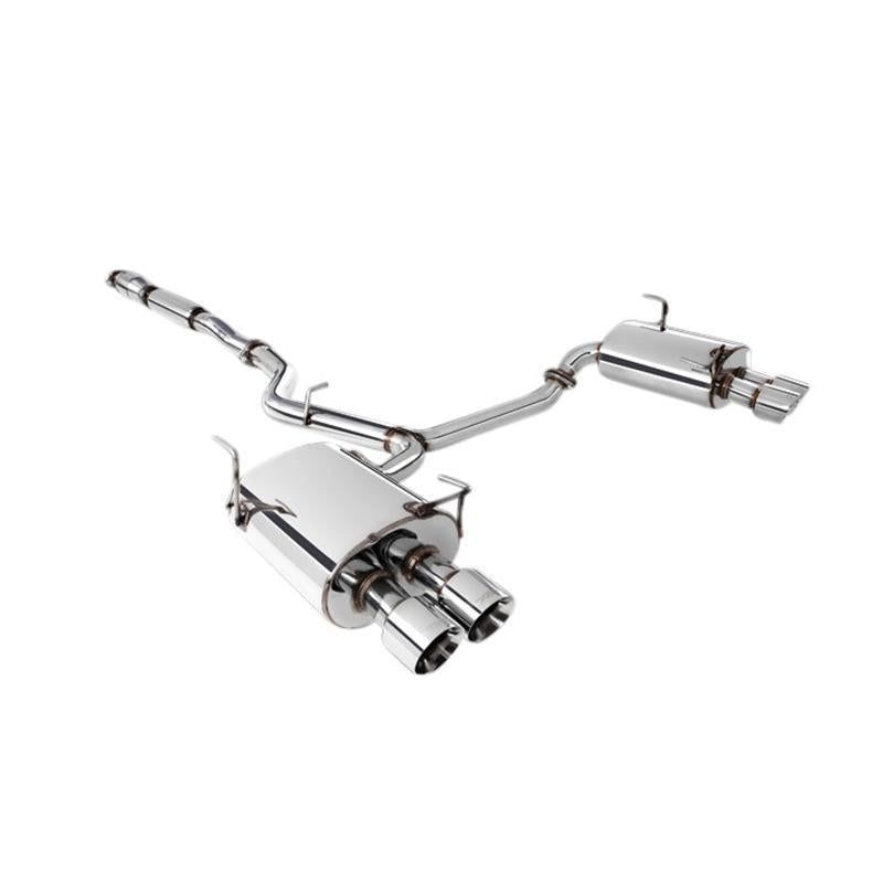 XFORCE - Subaru WRX (FA20) Sedan 2014 Onwards 3" Inch Raw 409 Stainless Steel Catback Exhaust System