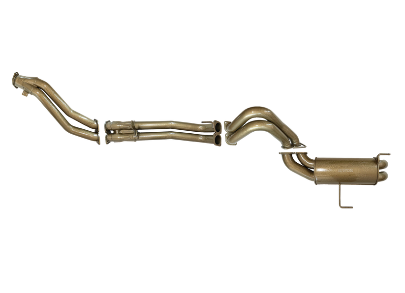 Pacemaker King Brown | Twin 3" DPF-Back Exhaust With Muffler | Toyota Landcruiser 300 Series | KBD12040-XXXM
