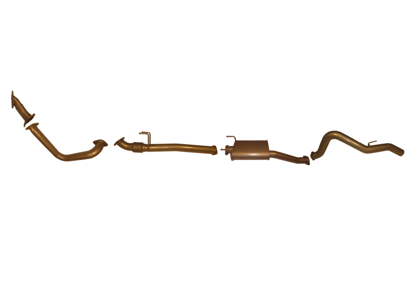 Pacemaker King Brown | Single 3" Exhaust Kit | Toyota Hilux 3.0L TD 1997-2005 | KB12100-XXMX