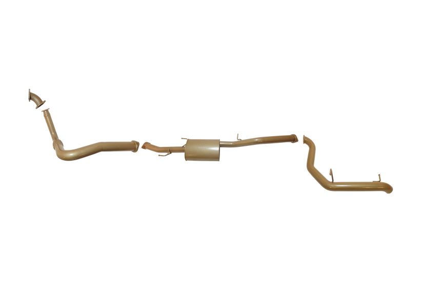 Pacemaker King Brown | 3" Turbo Back Exhaust Kit | Mitsubishi Pajero NP 3.2L TD | KB9005-XXMX