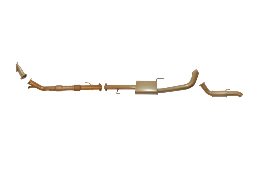 Pacemaker King Brown | Single 3" Performance Exhaust Kit with Cat | Toyota Prado 120 3.0L TD 2002–2006 | KB12210-XCMR