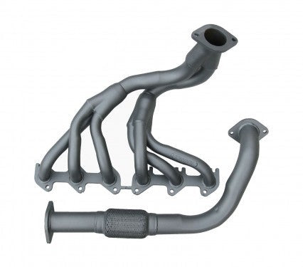 Advance Headers | Mild Steel Exhaust Extractors with Flex Joint | Toyota Land Cruiser HZJ75 HZJ78 HZJ79 1HZ 4.2L | A265E