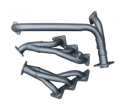 Advance Headers | Mild Steel Exhaust Extractors | Mitsubishi Pajero NM-NP 3.5L 3.8L V6 SOHC | A349L