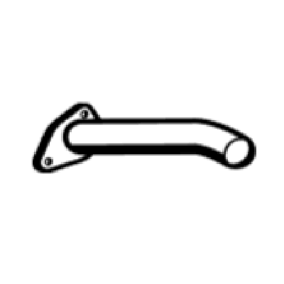 Standard Replacement - Mitsubishi Pajero NH-NJ-NK 6cyl Tail Pipe(BT4693) (Berklee)