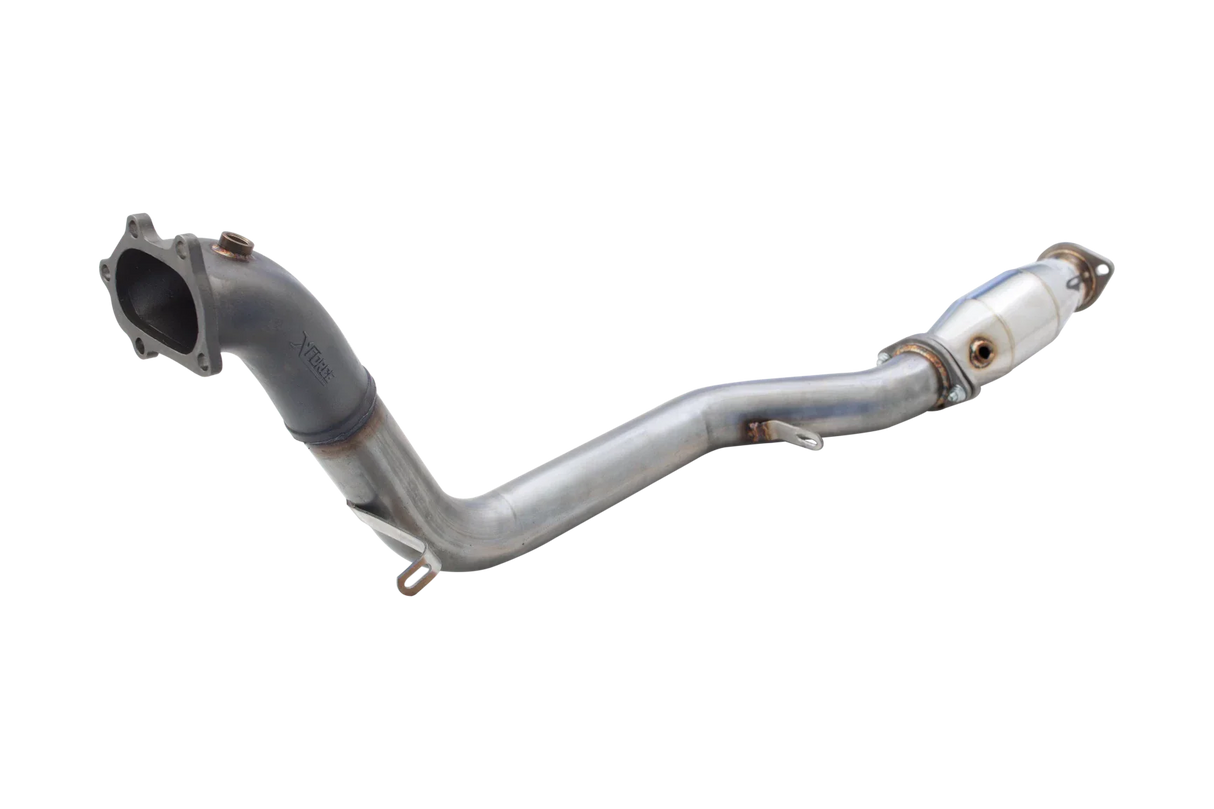 XForce | 3" Stainless Downpipe Kit Metallic Cat | Subaru WRX STI Forester XT | 2008–2021 | E2-SW08-KITB