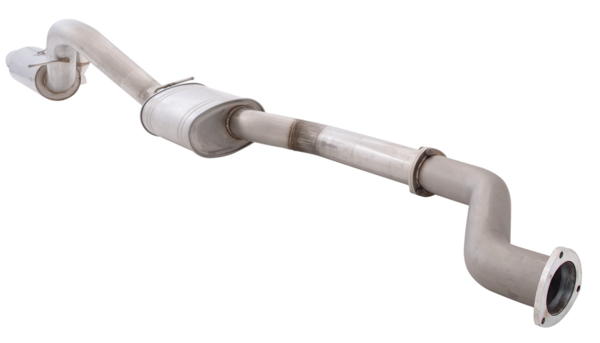 XForce | 4" Raw 409 Stainless Cat-Back Exhaust | Ford Falcon FG FG X Ute 2008-2016 | E4-FG61-XFCBS