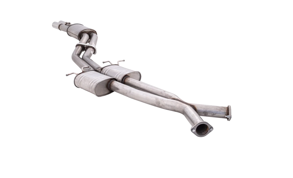 Xforce | Twin 3" Varex Valved Cat Back Exhaust | Holden Statesman & Caprice WH WK WL 1999–2006 | E4-HV25VMK-CBS