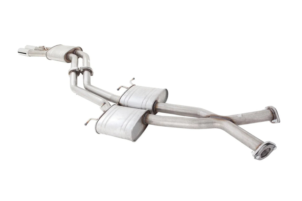 XForce | Twin 3" Cat-Back Exhaust System | Holden Monaro V8 LS1 2001–2006 | E4-HV23-CBS