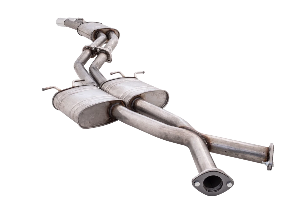 XForce | Twin 2.5" Cat Back Exhaust with Mufflers | Holden Commodore Calais VT VX VY VZ 1997–2007 | E4-HV20-1-CBS