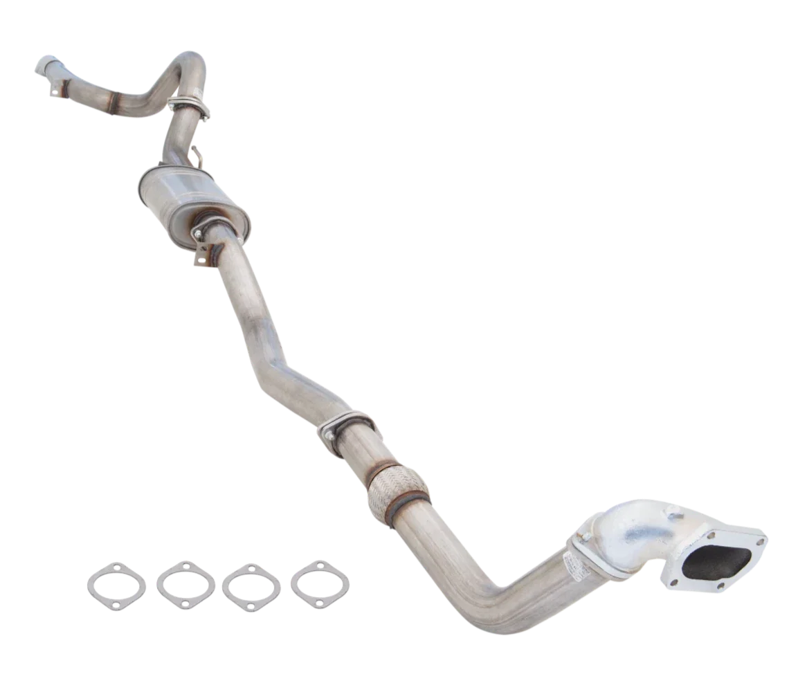 XForce | 3" Turbo Back Exhaust System No Cat | Toyota Landcruiser 100 Series 4.2L TD 1998–2007 | E4-TL100-TBS