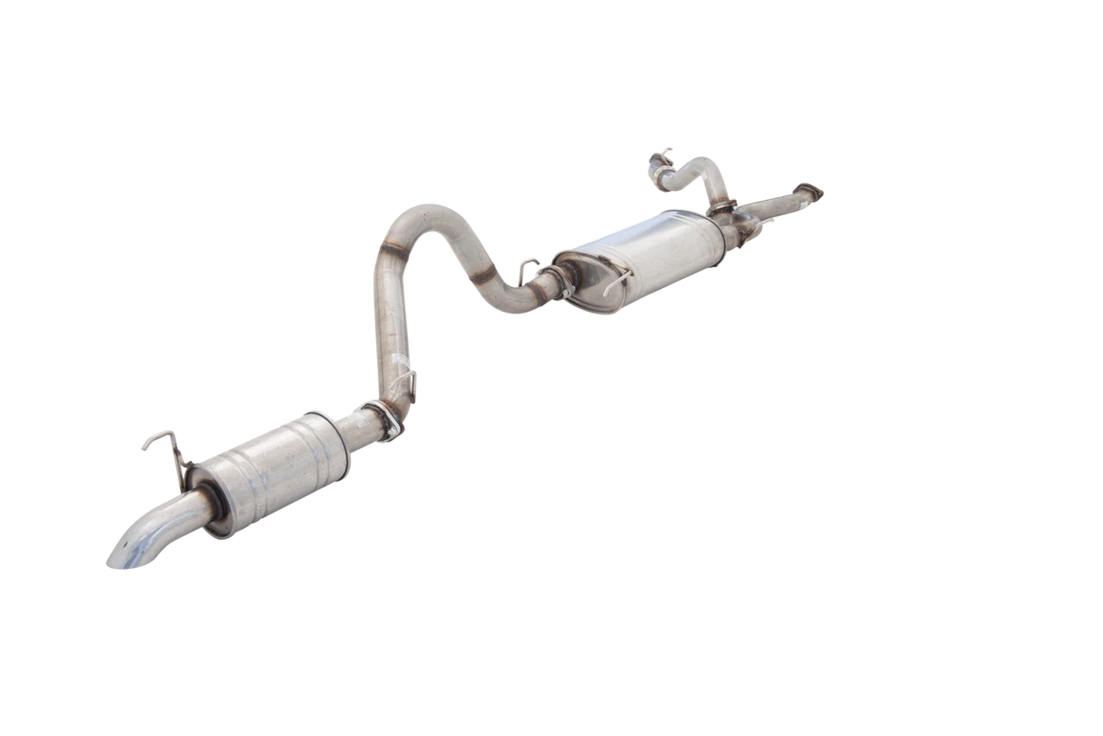 XForce | Twin 2.5" to 3" Cat Back Exhaust System | Toyota Landcruiser 100 Series 4.7L V8 1998–2007 | E4-TL108-CBS