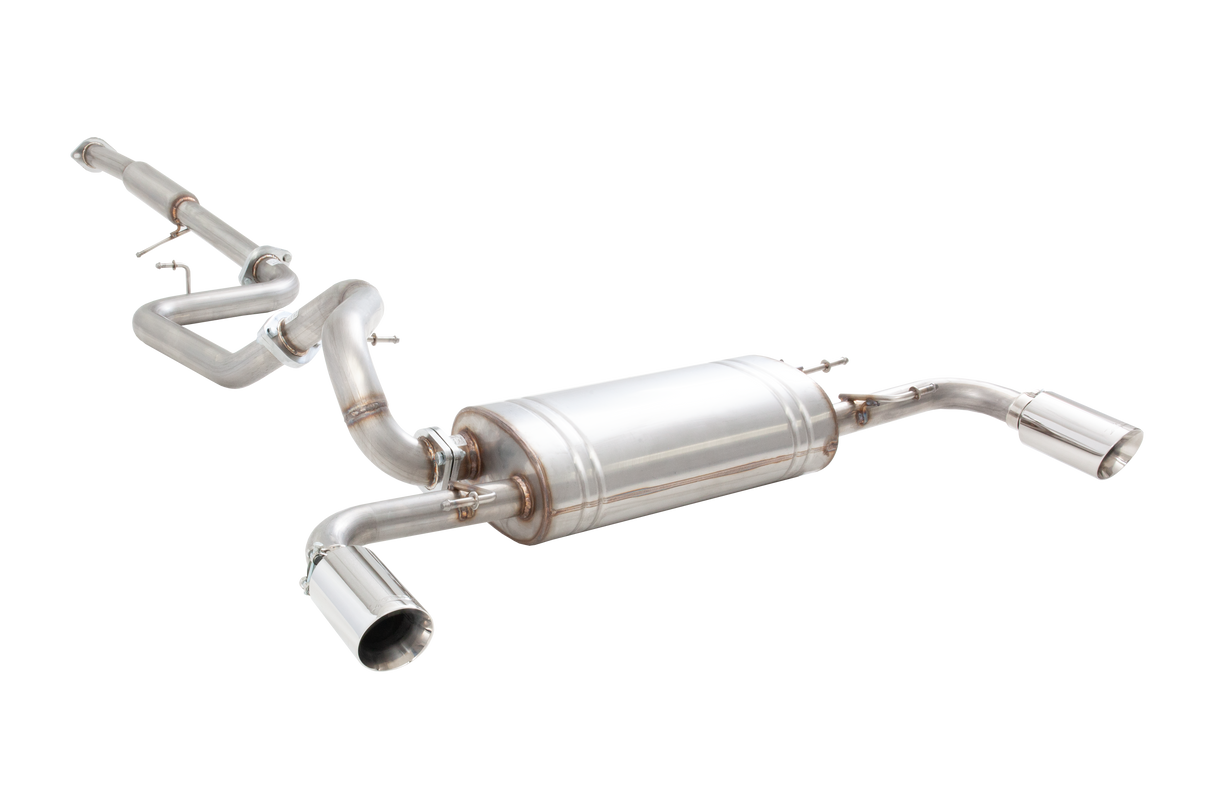 XForce | 2.5" 409 Stainless Cat-Back Exhaust | Mazda 3 SP25 BL Hatch 2009-2014 | E4-MZ3-25-CBS