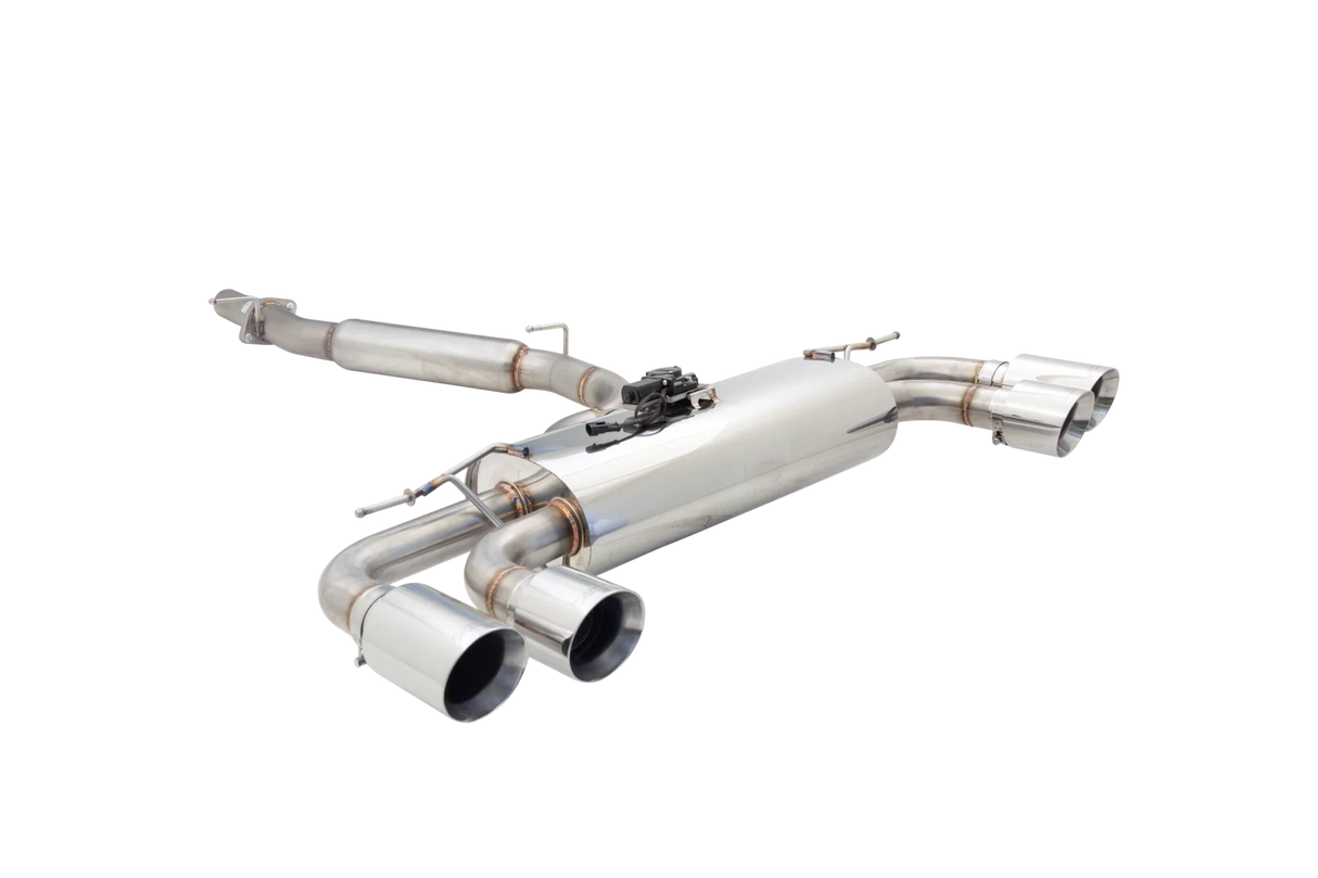 XForce - AUDI S3 8V Sedan (2013-2021) 3" Stainless Steel Cat Back Exhaust System With Varex