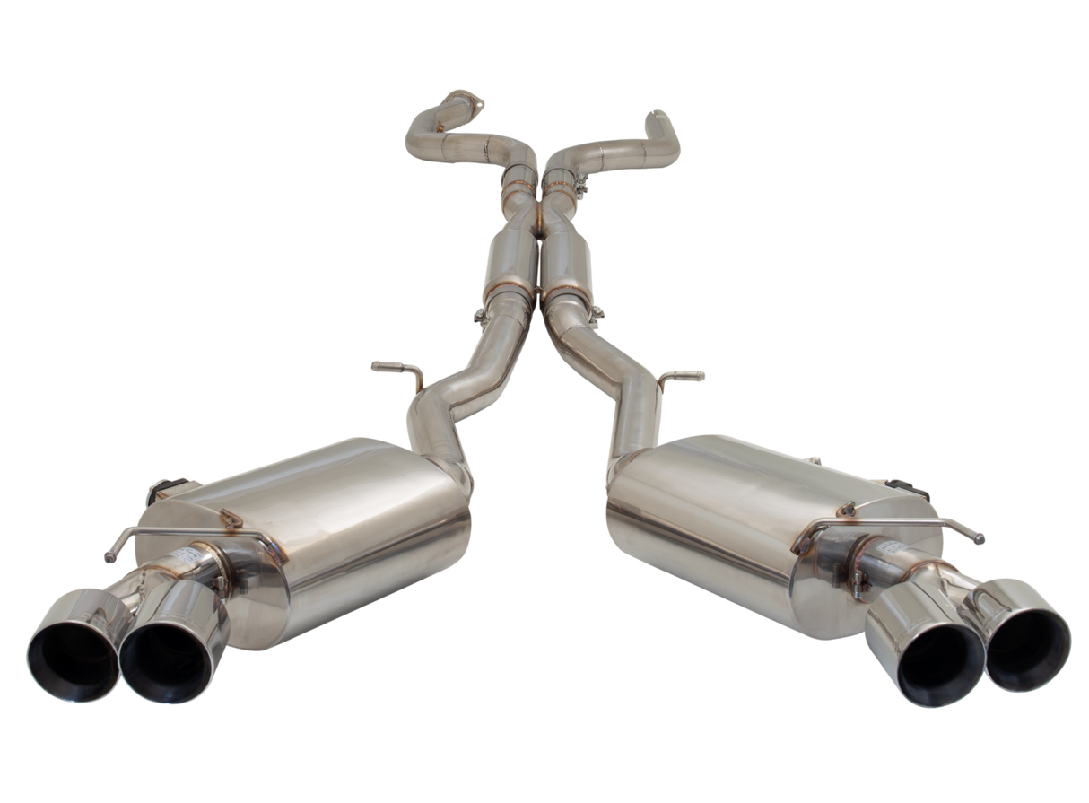 Xforce | 3" Varex Stainless Cat Back Exhaust | Chevrolet Camaro Gen 6 SS 2016–2024 | ES-CC16-VMK-CBS