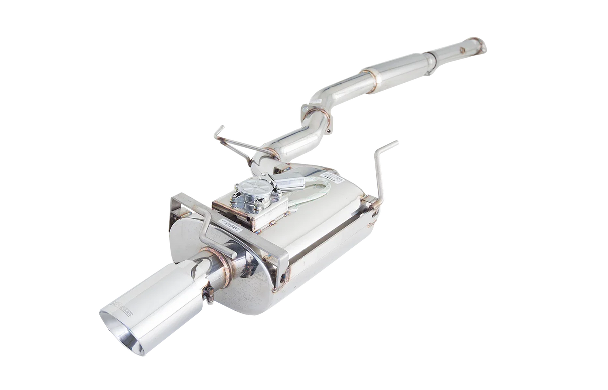 XForce | 3" Varex Valved Cat Back Exhaust | Mitsubishi Lancer Evo 7 8 9 2001–2007 | ES-EV8-VMK-CBS