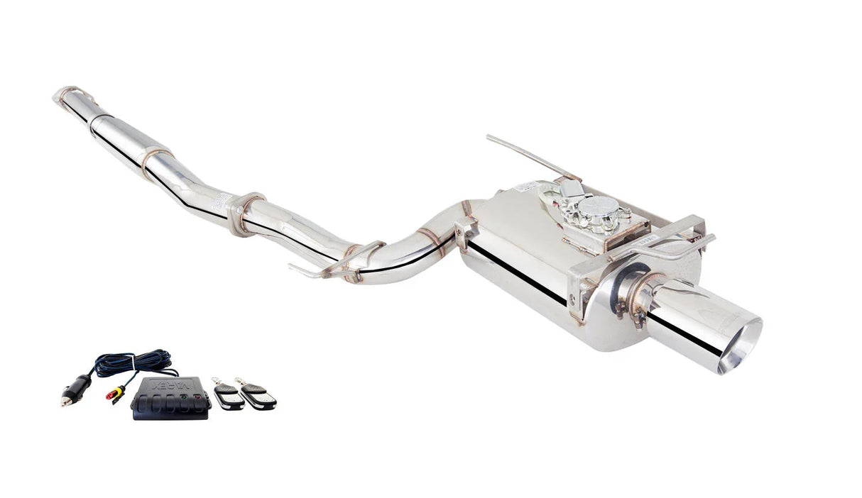 XForce | Varex Valved Turbo Back Exhaust | Mitsubishi Lancer Evo 7-9 1998–2013 | ES-EV8-01VMK-TBS
