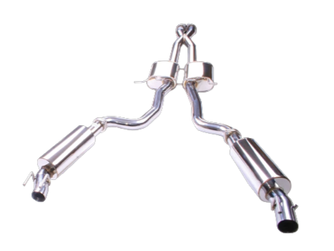 Xforce | Twin 3" Stainless Steel Cat Back Exhaust | Holden VZ Monaro / HSV GTO 6.0L 2004–2006 | ES-HV15-CBS