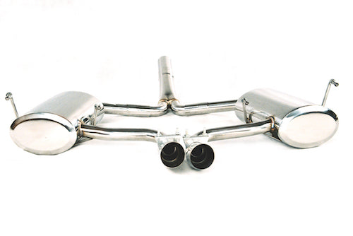 Xforce | 2.5" Stainless Steel Rear Muffler System | MINI Cooper S R50 R53 PFL 2001–2004 | ES-MINI-01