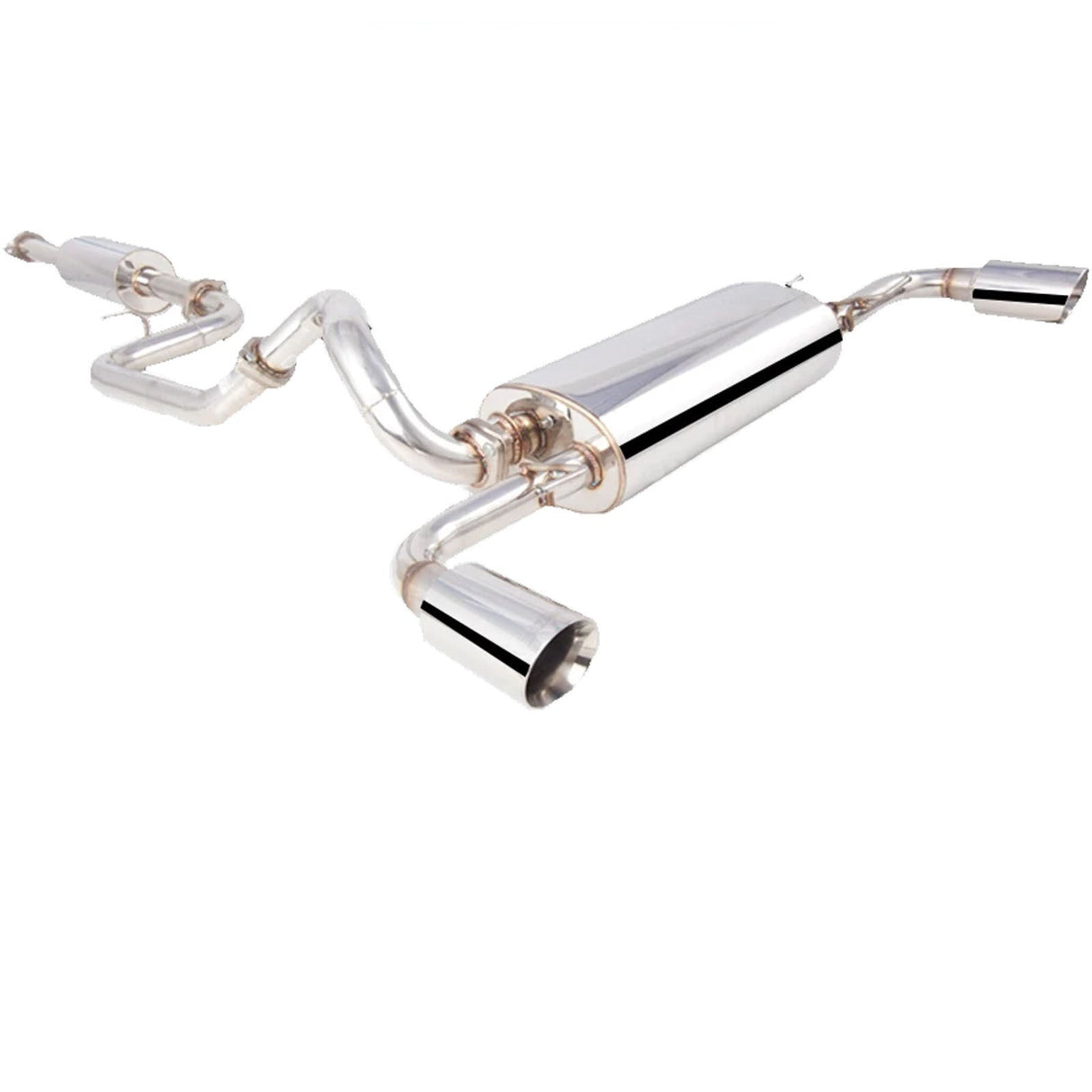 XForce | 3" Turbo Back Exhaust & 100 Cell Cat | Mazda 3 MPS BL 2.3L 2008–2014 | ES-MZ3-05-TBS