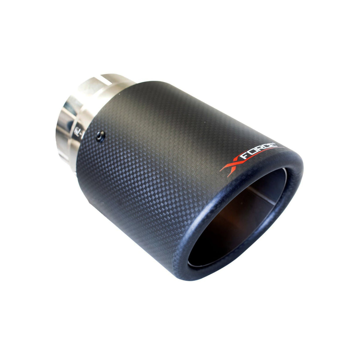 XForce | 4" Carbon Fiber Exhaust Tip Kit | VW Golf R MK6 2009–2013 | ES-VW07-CFTIPS