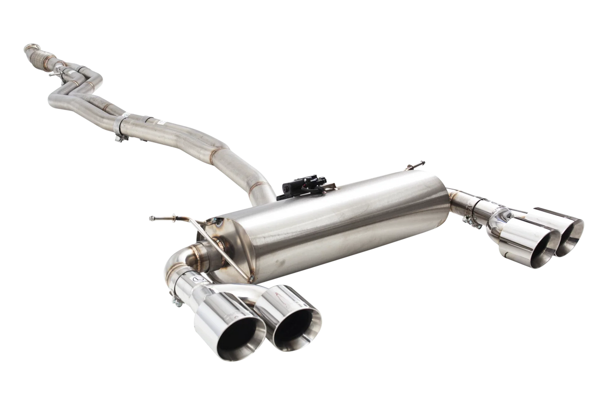 XForce | Varex Dual 2.5"-3" Cat Back Exhaust | BMW M2 F87 Coupe 2015–2018 | ESBM2FVKCS